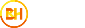 logo BH Evènements blanc